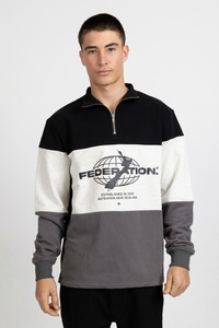 Mens Hoods Crews 1: Tres Zip - Global