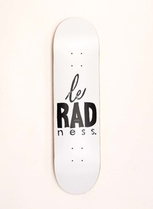 Skate Art: Skateboard Wall Art - Le Radness