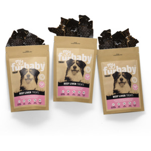 3 Beef Liver Treat Bundle - 3 Pack