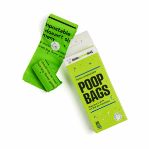 Dog Accessories: Compostable Dog Poop Bags - 60 Pack