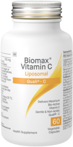 Products: Biomax Vitamin C Liposomal 60VC - Feel Good Now Naturopathic Clinc