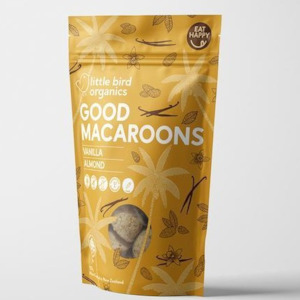Paleo: Vanilla & Almond Macaroons 125G