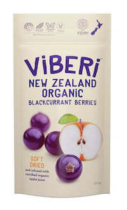 Vegan: Viberi Organic Soft Dried Blackcurrant Berries