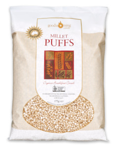 Good Morning Cereals Organic Millet Puffs 175G