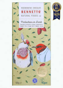 Chocolate: Bennetto Pistachios in Dark