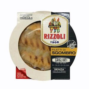 Canned Food: Grilled Mackerel Fillets in Olive Oil