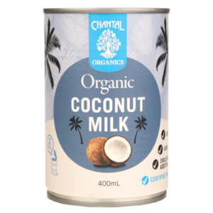 Canned Food: Chantal Organic Coconut Milk  400ML