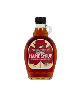 Honey Amp Sweeteners: Natural Organic Canadian Maple Syrup 250ML