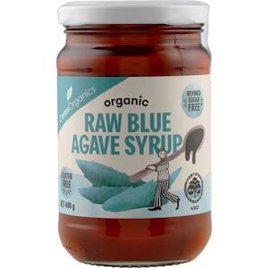 Honey Amp Sweeteners: Raw Blue Agave Syrup 400g