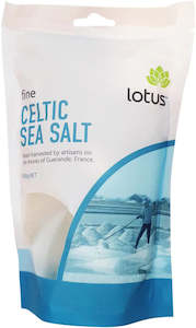 Spices Seasoning Salt: Lotus Sea Salt Celtic Fine 500g