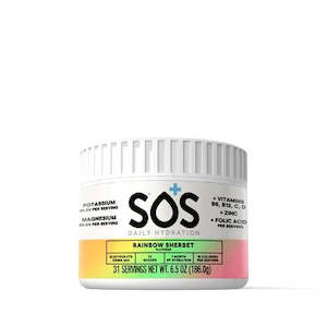 Supplements: SOS Hydration Rainbow Sherbet