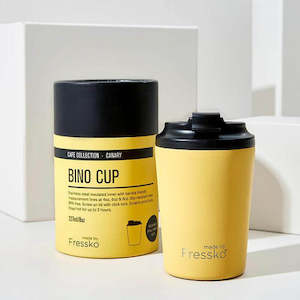 Fressko Bino Reusable Coffee Cup Canary