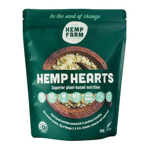 Super Foods: Hemp Farm Hemp Hearts 500g