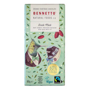 Bennetto Dark Mint Inner Chocolate 80G