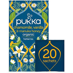 Organic: Pukka Chamomile Vanilla & Manuka Honey Tea