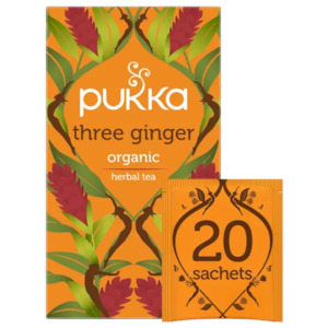 Pukka Three Ginger - 20 herbal Tea Sachets