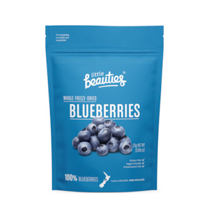 Nuts Seeds Dried Fruit: Little Beauties Freeze Dried Blueberries - 25 gm