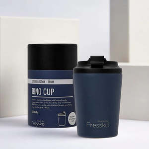 Fressko: Fressko Bino Reusable Coffee Cup Denim