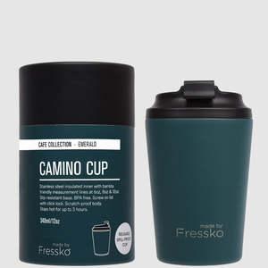 Fressko Camino  Reusable Coffee Cup Emerald
