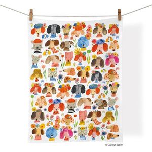 Dog Eared Cotton Tea Towel