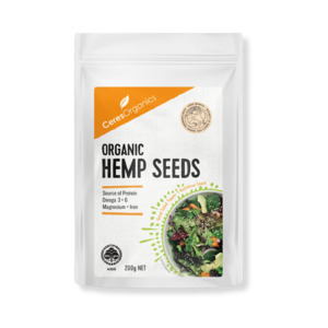 Super Foods: Ceres Organic  Hemp Seeds 200g