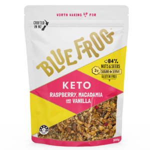 Keto Raspberry, Macadamia & Vanilla