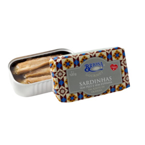 Grocery: Sardines In Olive Oil Skinless/Boneless 120g