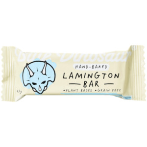 Bliss Balls Bars Amp Macaroons: Blue Dinosaur Lamington Snack Bar 45g
