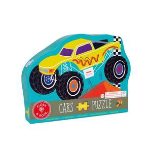 Games Amp Puzzles: 20 Piece Monster Truck Shaped Puzzle