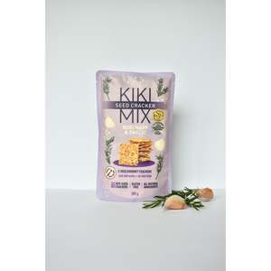 Crackers Amp Biscuits: Kiki Seed Cracker Mix Rosemary & Garlic