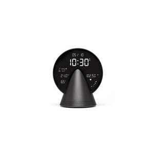 Conic Radio Alarm Platinum Grey