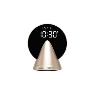 Homewares: Conic Radio Alarm Golden Honey