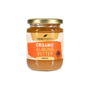 Organic Almond Butter Smooth 220g