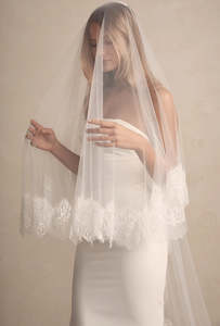 Veils: Alice Blusher Veil by Made with Love Bridal