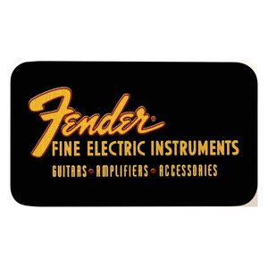 Products: FENDER FINE ELECTRIC PICK TIN 12 PACK Fender