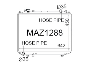 Ranger Cooling: Ford Courier Petrol / Diesel & Ranger Diesel 1996-2011