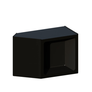 Wood Bin 45 degrees (right) – Fernside Fires