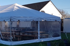6x6m Clipframe Marquee Hire