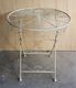 Wrought Iron Table Ivory