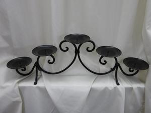 Products: Black 5 Prong Candelabra