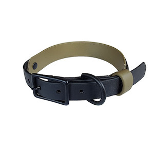 Products: Black and Khaki Collar - Medium Fetch Gear