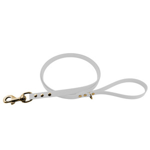 Products: White Clip Lead - Biothane Fetch Gear
