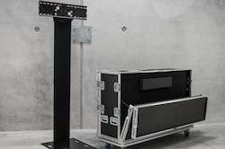 Screen Cases: 50-70in Double Pole Screen Stand Kit