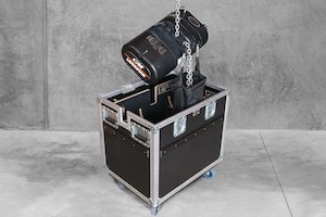 Road Cases: CM 1T Hoist in 800 Cadillac Case