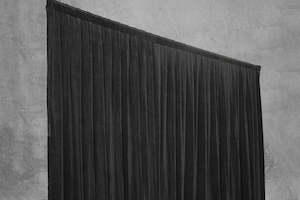 Pushup Drapes: Pleated IFR Drape - 4m Drop