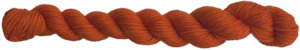 Sock yarn mini skein: Sock yarn Mini Skein - Burnt Orange