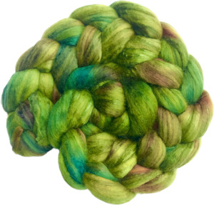 Gone Bush: Gone Bush - Fine Merino and Silk Sliver