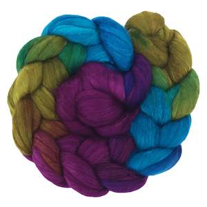 Jewels: Jewels Gradient - Fine Merino and Silk Sliver