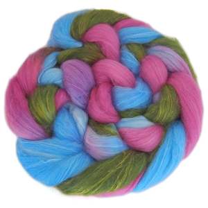 Lupins: Lupins - Merino and Silk Sliver