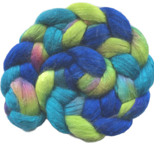 Paua - Fine Merino and Silk Sliver